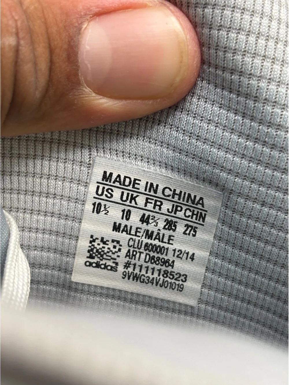 Adidas D rose 5 boost light onix